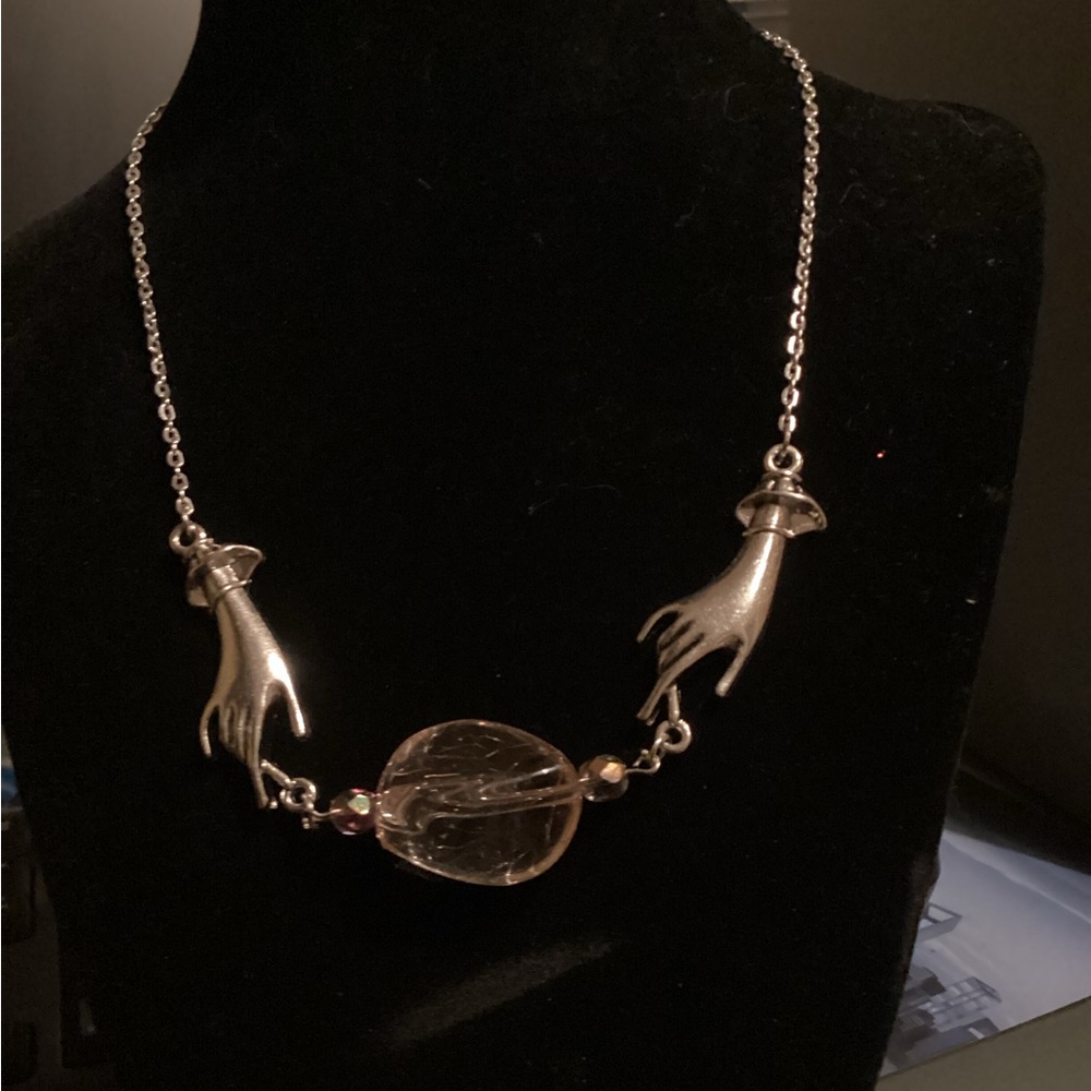 Hand made statement necklace